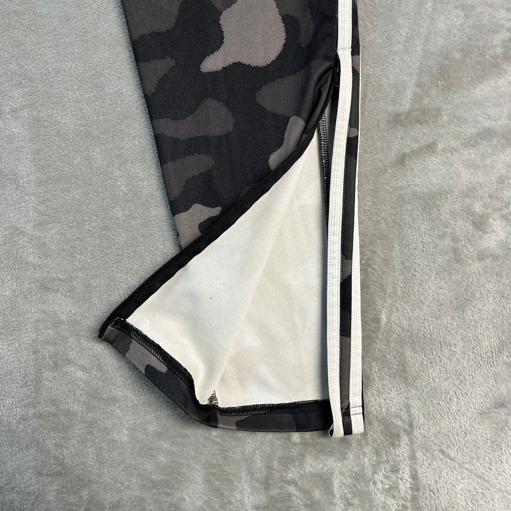 Adidas Mens Tiro 19 Camo Training Pants Grey Black Joggers Mens Medium Zip Ankle - Picture 14 of 16